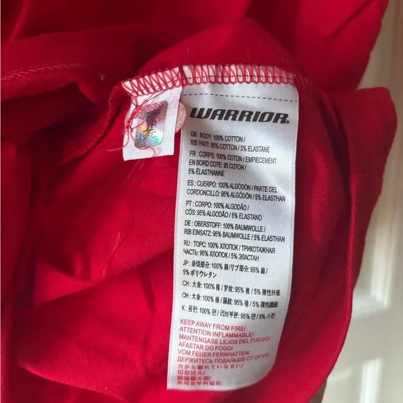 Warrior Red Liverpool FC Short Sleeve Tee - Picture 4 of 4